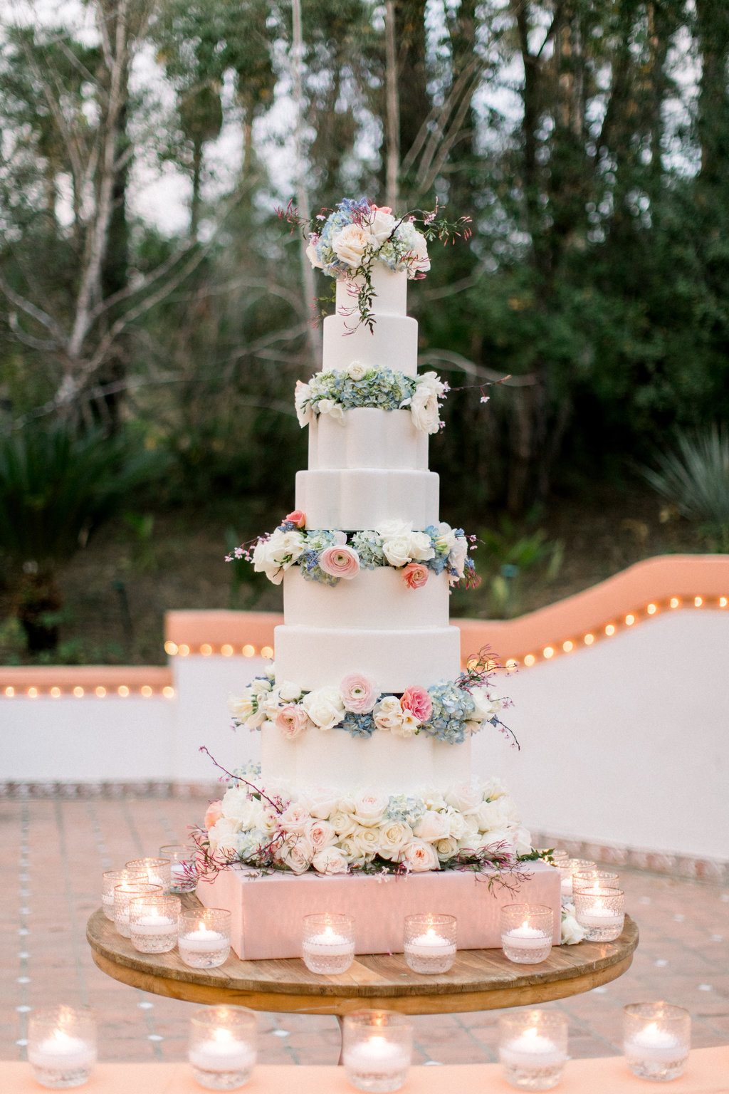 The wedding cake