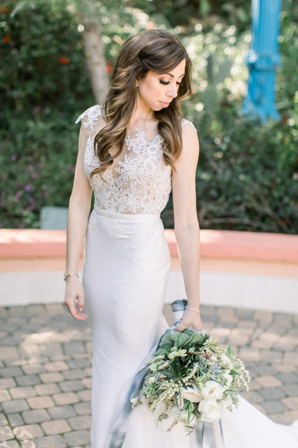 Bridal portrait at Rancho Las Lomas