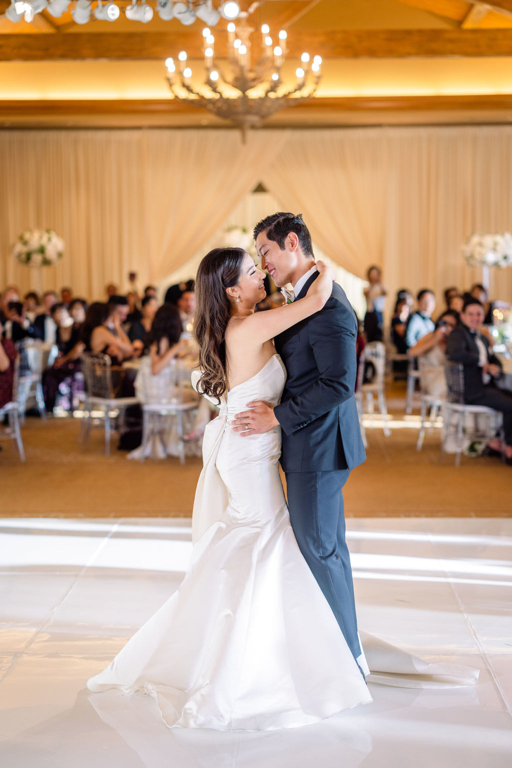 The first dance at The Resort at Pelican Hill