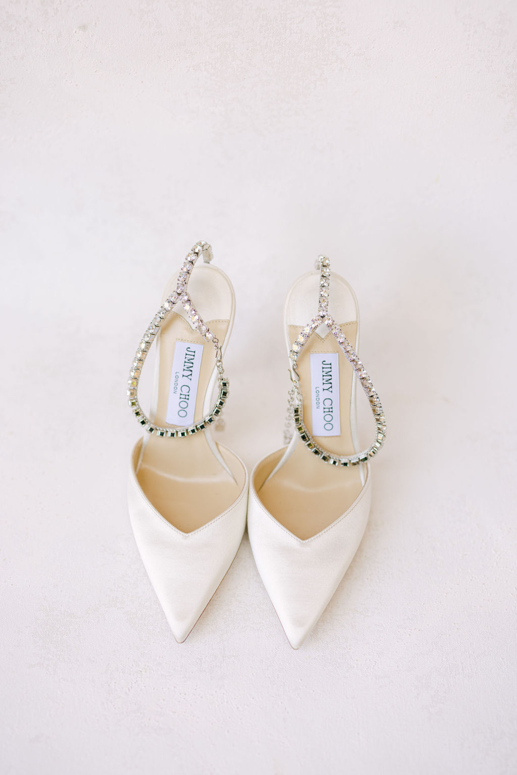 Shoes and earrings at The Resort at Pelican Hill