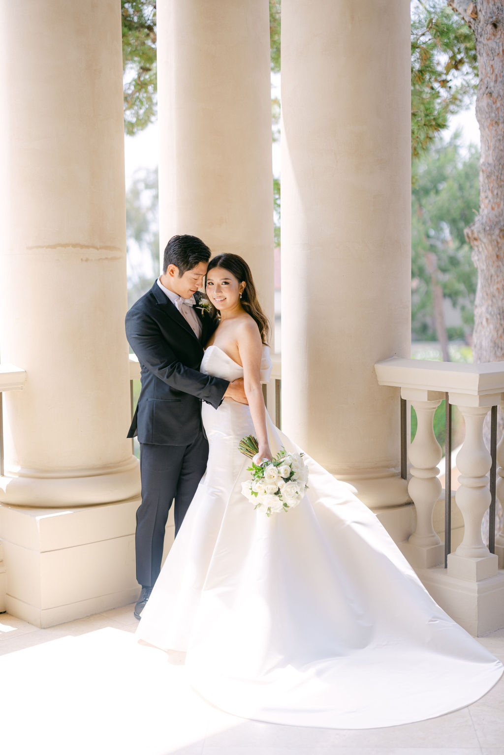An embrace at Pelican Hill at The Resort at Pelican Hill