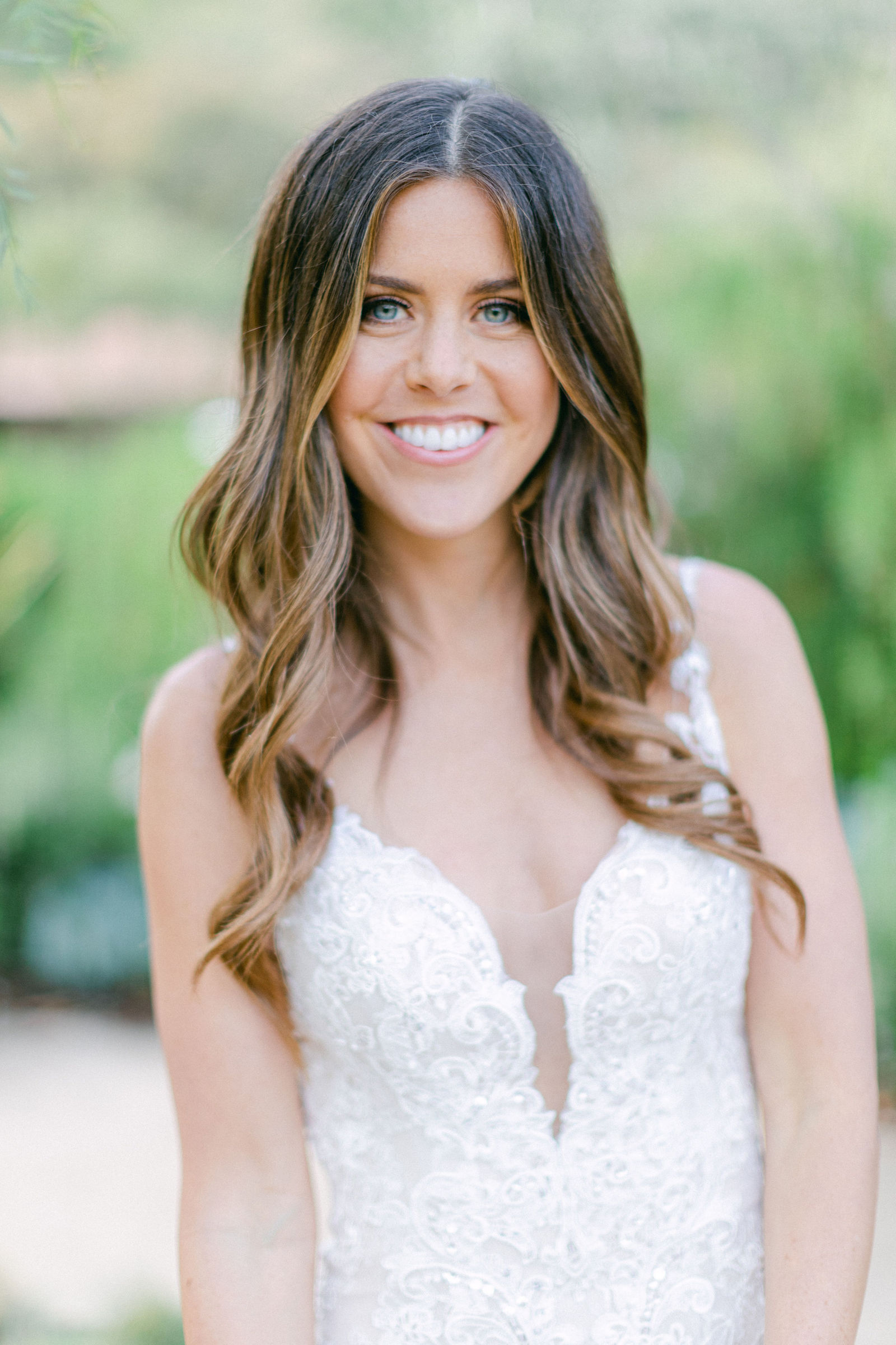 Jenna before the ceremony