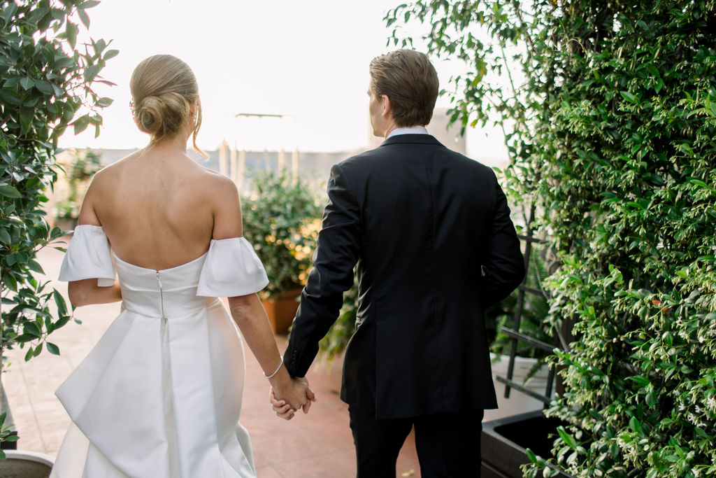 The twirl on the terrace